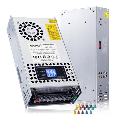 Bosytro Schaltnetzteil 0-60V 10A 600W regelbar mit Digitalanzeige