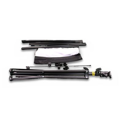 VEVOR Beamer Leinwand 70 Zoll 160x95cm mit Stativ höhenverstellbar Defekt