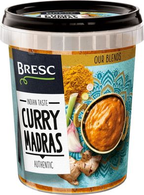 Bresc Madras 4x 450g vegane indische Kräuter Gewürzmischung Würz-Paste zu Curry Reis