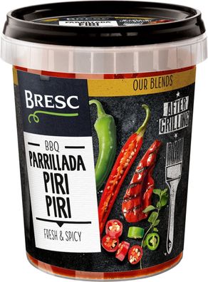 Bresc Piri Piri Parrillada 3x 450g vegane Streich-Marinade pikante Kräutermischung