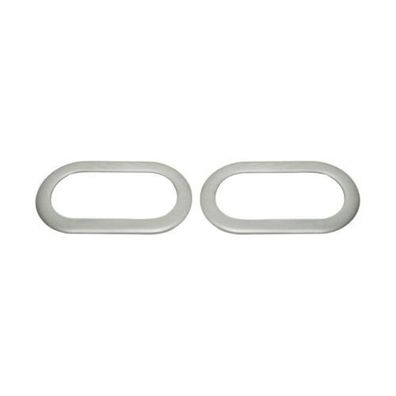 Blinkerrahmen Seitenblinker für Seat Leon 1999-2006 Chrom Silber 2x