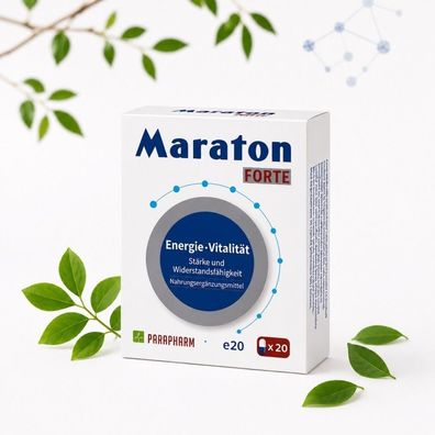 Maraton Forte, 20 capsule, Energie & Vitalitate