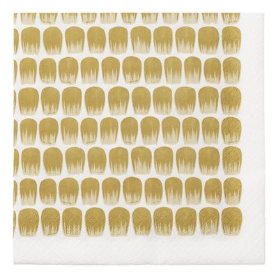 Arabia Tuokio paper napkin 33x33cm 20pc beige 1075799