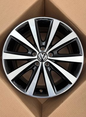 1x Original Vw Polo MK5 6C 6R 17 Zoll Alufelge Syenit 6R0601025N 7,0JX17 ET46 NEU