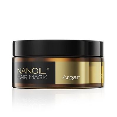 Argan Haarmaske mit Bio-Arganöl für intensiv gepflegtes Haar, 300ml