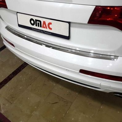 Ladekantenschutz Stoßstangenschutz für Audi Q7 2006-2015 Edelstahl Gebürstet
