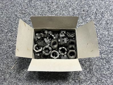 50 X Original Iveco Kronenmutter 1113280 NEU