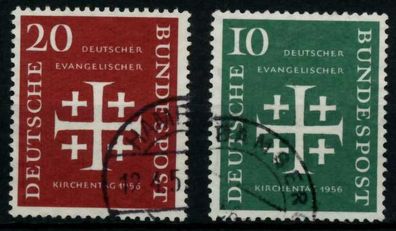 BRD 1956 Nr 235-236 gestempelt X77A4CA