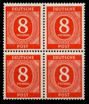 ALL. BES. GEM.-AUSG. Nr 917a postfrisch Viererblock X8434BE