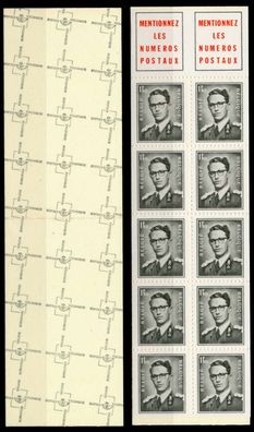 Belgien Nr MH 0-1621xR1 postfrisch S044EBE