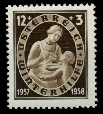 Österreich 1937 Nr 643 postfrisch X7596EA