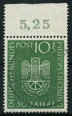 BRD 1953 Nr 163 zentrisch gestempelt ORA X89C5EA