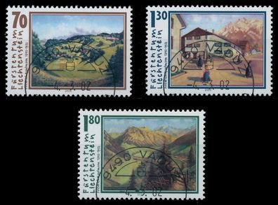 Liechtenstein 2002 Nr 1286-1288 gestempelt X2EA7CE