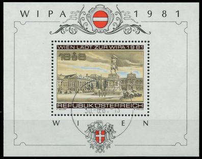 Österreich BLOCK Kleinbogen Block 5 gestempelt X2EE366
