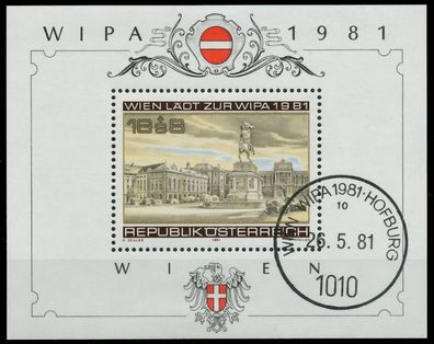 Österreich BLOCK Kleinbogen Block 5 gestempelt X2EE36A