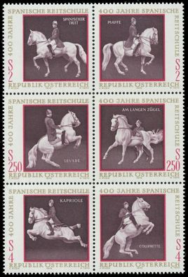 Österreich 1972 Block 2 6B postfrisch 6er-BLOCK SE079AE