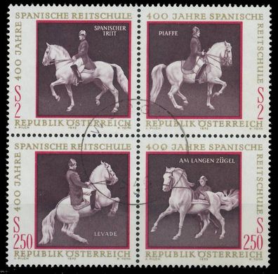 Österreich 1972 Block 2 VBa gestempelt Viererblock X2EE466