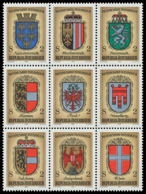 Österreich 1976 Nr 1522 30 9Bl postfrisch SO SE079E6