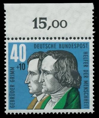 BRD BUND 1959 Nr 325 postfrisch ORA X2F3702