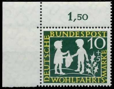 BRD BUND 1959 Nr 323 postfrisch ECKE-OLI X2F7986