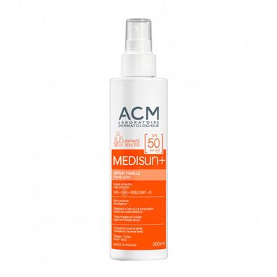 Sonnenschutzspray für Körper und Gesicht SPF 50+ Medisun Spray 200 ml
