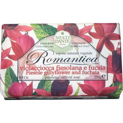 Romantica Fiesole Gillyflower und Fuchsia Seife 250g