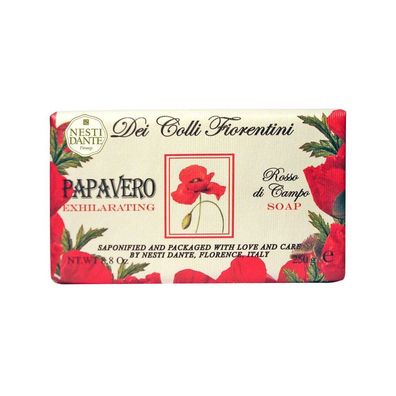 NESTI DANTE Dei Colli Fiorentini Papavero Erheiternde Toilettenseife 250g