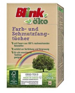 Blink Wasch- und Farbtuecher, 20 Stueck