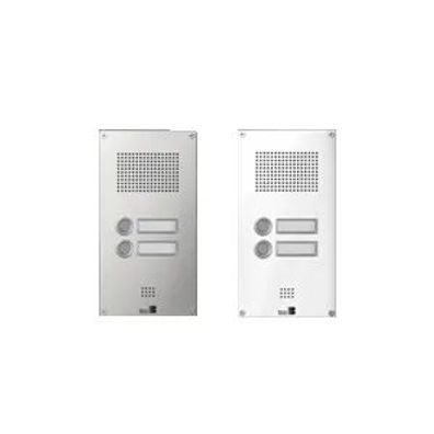 Behnke 5-0053 Serie 5 Unterputz-Set mit 2-Ruftasten (Silber)