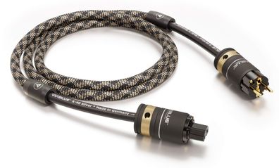 Viablue X-40 Silver - HighEnd Netzkabel - 3 x 4,0 mm² - Silberkabel - Cobra