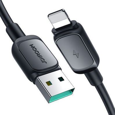 Joyroom Serie A14 Lightning auf USB-A Kabel 1.2m 2.4A - Schwarz, Mehrfarbige Ser