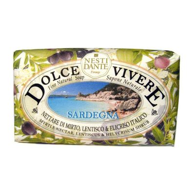 Dolce Vivere Myrtennektar, Lentiscus & Helycrisum Strauch Toilettenseife 250g
