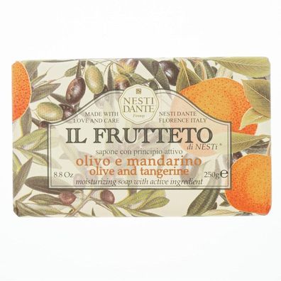 NESTI DANTE Il Frutteto Oliven- und Mandarinen-Toilettenseife 250g
