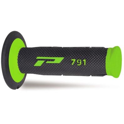 Progrip 791 Double Density Grips - Green/Black