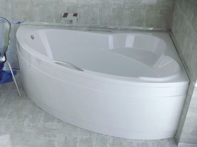 Badewanne Eckwanne Acryl Ada 140x90 Rechts | Ablauf & Füße GRATIS !