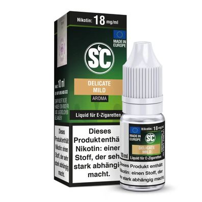 SC Delicate Mild Tabak 10ml