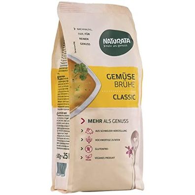 Naturata Gemüsebrühe classic, Nachfüllbeutel 500g - 500.0g