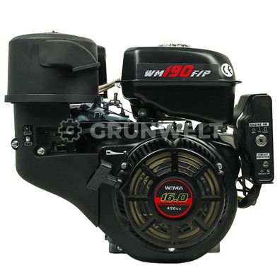Weima WM190FE-L 16 PS 420 ccm Benzinmotor KW 25 mm E-Starter Kartmotor Einachser 2 Ja
