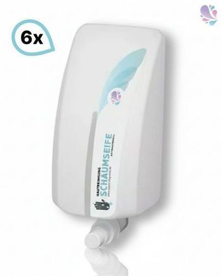 Schaumseife antibakteriell Lavela, 6x1-Liter Kartuschen 15.000 Anwendungen je SET