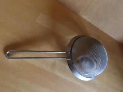 feines Metall-Sieb Durchschlag-Sieb Auflieger ca. 14 cm Ø
