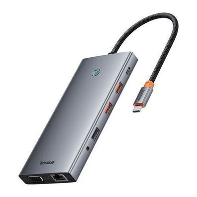 Baseus PortalJoy 13-in-1 USB-C Hub - 2x HDMI, DP, VGA, USB-A/C, PD, RJ45, SD/TF,