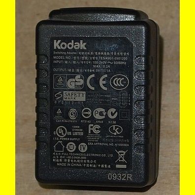 Original Netzstecker Kodak TESA5G1-0501200 / 5V 1A ohne Kabel