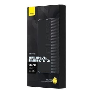 Baseus Schutzglas für iPhone 14 Pro Max mit Blaulichtfilter und Lautsprecherschu