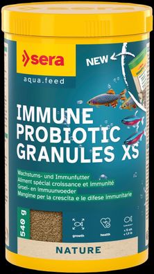 Sera Immune Probiotic Granules XS 1000ml Wachstums- + Immunfutter bis 5cm Fische