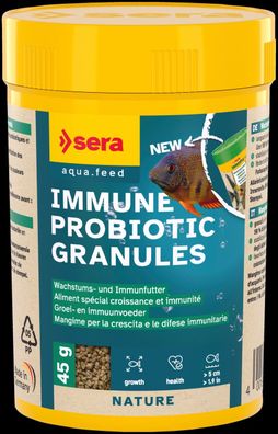 Sera Immune Probiotic Granules 100ml - Wachstums- + Immunfutter ab 5cm Fische