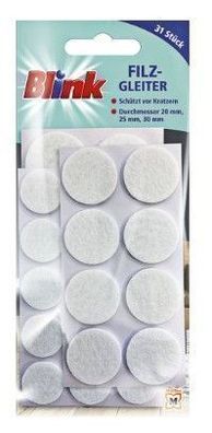 Hochwertiges Filz Untersetzer Set - 31-teilig, Premium Möbelschutz & Dekoration