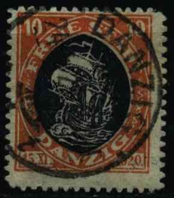 DANZIG 1921 Nr 54 gestempelt X0C5756