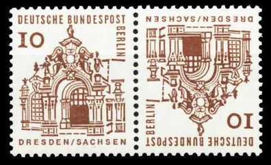 BERLIN Zusammendruck Nr K4b postfrisch WAAGR PAAR S9F0336