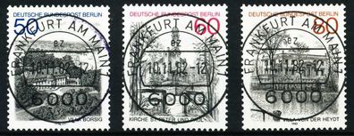 BERLIN 1982 Nr 685-687 zentrisch gestempelt X622D52