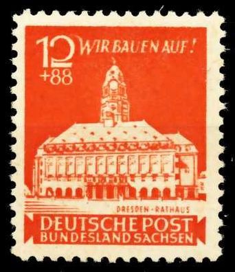 SBZ Ostsachsen Nr 65bA postfrisch X652366